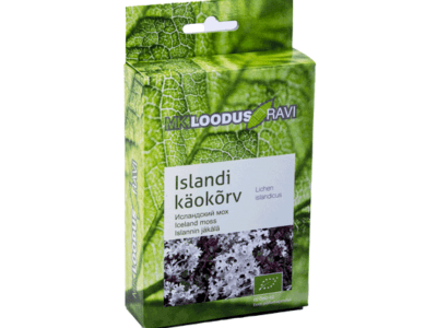 Islandi käokõrv, 20 g, mahe, karp
