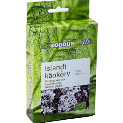 Islandi käokõrv, 20 g, mahe, karp
