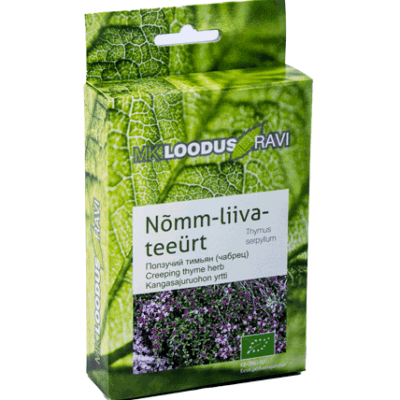 Nõmm-liivateeürt, 20 g, mahe, karp