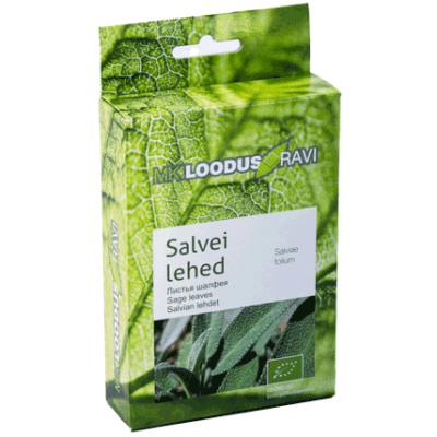 Salvei lehed, 20 g, mahe, karp