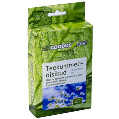 Teekummeliõisikud, 20 g, mahe, karp