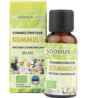 Kummelitinktuur KUMMEL+, 30 ml, mahe