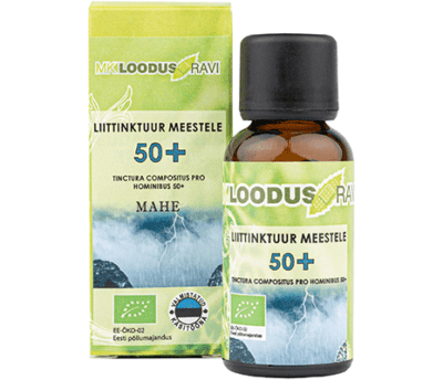 Liittinktuur meestele 50+, 30 ml, mahe
