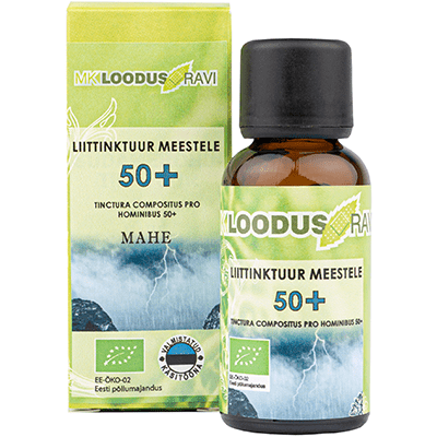 Liittinktuur meestele 50+, 30 ml, mahe