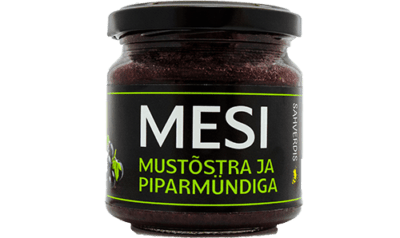 Mesi mustasõstra ja piparmündiga, 250 g