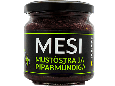 Mesi mustasõstra ja piparmündiga, 250 g