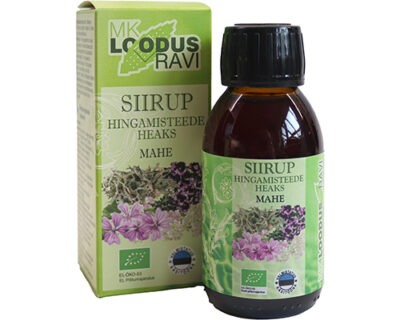 Siirup hingamisteede heaks, 100 ml, mahe (köhasiirup)