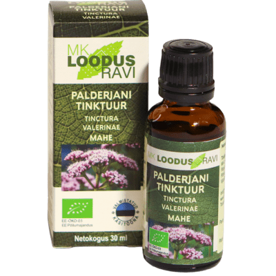 Palderjani tinktuur, 30 ml, mahe